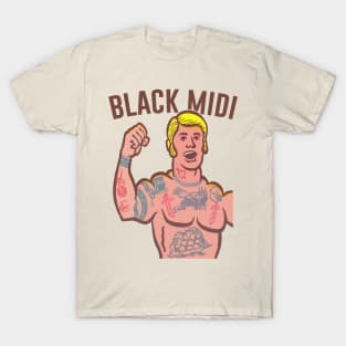 b l a c k  mi d i T-Shirt